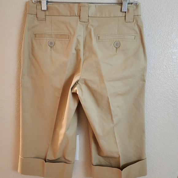 Weatherproof Khaki Cuffed Hiking Camping Active Outdoors Capri Pants Size 6 - Picture 4 of 5